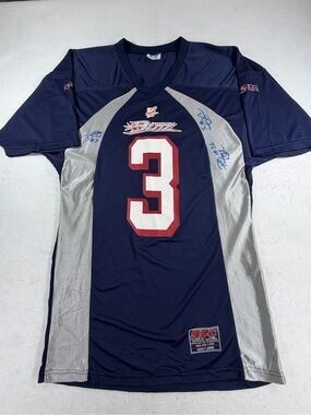 Bakersfield Blitz Arena Football Signed Jersey #3 Adult Large AFL Jersey‎